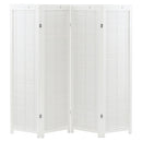 和風衝立〔4連タイプ〕 パーテーション おしゃれ パーティション 間仕切り 自立 4連 ブラインド 折りたたみ 持ち運び 衝立 木製 スリム 目隠し リビング 北欧 モダン ぼん家具