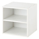 キューブボックス収納〔幅35cm・深型〕 キューブボックス 幅35cm おしゃれ 扉付き カラーボックス 収納ボックス 1段 A4 本棚 オープンラック 木製 スリム コンパクト 積み重ね ぼん家具