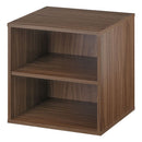 キューブボックス収納〔幅35cm・深型〕 キューブボックス 幅35cm おしゃれ 扉付き カラーボックス 収納ボックス 1段 A4 本棚 オープンラック 木製 スリム コンパクト 積み重ね ぼん家具