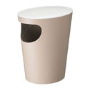 サイドテーブル ゴミ箱 ダストボックス おしゃれ ごみ箱 筒型 日本製 国内製品 ふた付き フタ キッチン リビング ベッド サイド スリム 省スペース 収納 ぼん家具