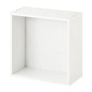 キューブボックス収納〔幅35cm・薄型〕 キューブボックス カラーボックス 収納棚 木製 おしゃれ 本棚 薄型 オープンラック 収納ボックス 扉付き 棚 2段 収納 スリム 隙間 コミック cd dvd ぼん家具