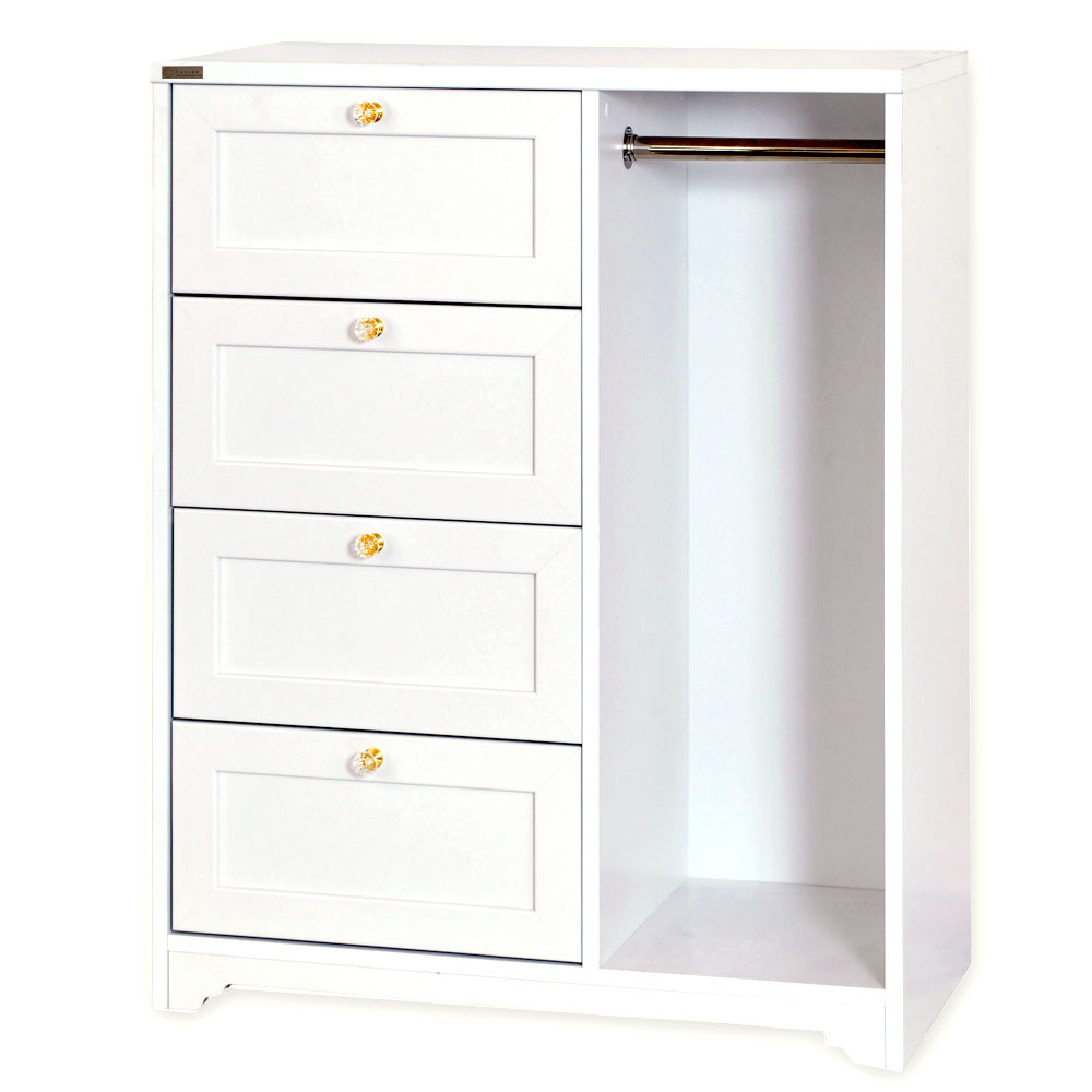 引き出し付きハンガーラック ハンガーラック 収納 家具 引き出し