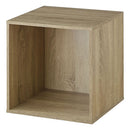 キューブボックス収納〔幅40cm〕 キューブボックス 収納ボックス カラーボックス 収納 木製 扉 スリム おしゃれ 本棚 ラック 収納棚 2段 積み重ね 本 cd dvd レコード 書類 ぼん家具