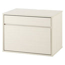 [ 幅60cm ] キューブボックス型テレビ台 テレビ台 ローボード おしゃれ キューブボックス キャビネット 収納 木製 北欧 引き出し 大容量 A4 フラップ扉 リビング 幅60 奥行40 高さ45 白 茶 ぼん家具