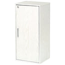 鍵付き収納ボックス〔ハイタイプ〕 カラーボックス 扉付き 鍵付き 3段 収納ラック 木目柄 スリム コンパクト 奥行 29 鍵付き収納 ハイタイプ 貴重品 事務所 管理 収納 木製 シンプル おしゃれ ぼん家具