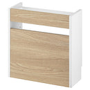 ルーター収納ボックス〔小〕 ルーターボックス 可動棚 小型 ケーブル 配線 電源タップ 収納 薄型 木目調 ぼん家具