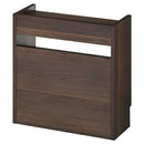 ルーター収納ボックス〔小〕 ルーターボックス 可動棚 小型 ケーブル 配線 電源タップ 収納 薄型 木目調 ぼん家具