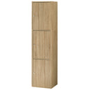 扉付き収納ボックス カラーボックス 収納ボックス 本棚 扉付き スリム 大容量 おしゃれ 収納ボックス コミックラック 木製 隙間収納 幅40cm a4 棚 漫画 ハイタイプ ぼん家具