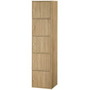 扉付き収納ボックス カラーボックス 収納ボックス 本棚 扉付き スリム 大容量 おしゃれ 収納ボックス コミックラック 木製 隙間収納 幅40cm a4 棚 漫画 ハイタイプ ぼん家具