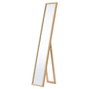 スタンドミラー〔幅23cm〕 姿見 全身鏡 スタンドミラー 全身 姿見鏡  おしゃれ 鏡 コンパクト ウッド ミラー 賃貸 スタンド鏡 玄関 かがみ 折りたたみ 飛散防止 キッズミラー ぼん家具