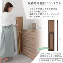 スタンドミラー〔幅23cm〕 姿見 全身鏡 スタンドミラー 全身 姿見鏡  おしゃれ 鏡 コンパクト ウッド ミラー 賃貸 スタンド鏡 玄関 かがみ 折りたたみ 飛散防止 キッズミラー ぼん家具