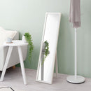 スタンドミラー〔幅27cm〕 スタンドミラー 姿見鏡 全身ミラー おしゃれ 鏡 コンパクト ウッド ミラー 姿見 賃貸 スタンド鏡 玄関 かがみ 折りたたみ 飛散防止 キッズミラー ぼん家具