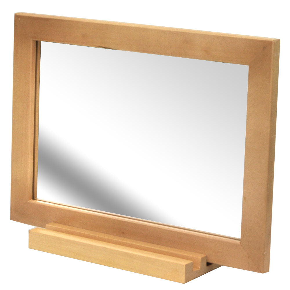 木製卓上ミラー ミラー ドレッサー おしゃれ ぼん家具 LETHY0240