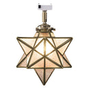 シーリングライト 1灯 星型 シーリングライト 小型シーリングライト 天井照明 星 1灯 ガラス 真鍮 角度調節 キッチンライト 内玄関 キッチン照明 アンティーク noji ノジー ぼん家具