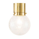 シーリングライト 1灯 丸型 シーリングライト 天井照明 照明器具 ボールランプ 丸型 ガラスシェード ひび割れ模様 かわいい 内玄関 階段 廊下 トイレ 1灯 noji ノジー ぼん家具