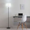 フロアライト シェード 円 照明 フロアライト おしゃれ 間接照明 スタンドライト LED シンプル ライト スタンド 紐スイッチ リビング 寝室 北欧テイスト コンセント式 ぼん家具