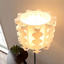 フロアライト シェード 円 照明 フロアライト おしゃれ 間接照明 スタンドライト LED シンプル ライト スタンド 紐スイッチ リビング 寝室 北欧テイスト コンセント式 ぼん家具