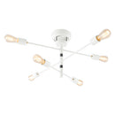 シーリングライト 6灯 シャンデリア シーリングライト LED おしゃれ 照明器具 天井照明 リビング照明 8畳 10畳 6灯 多灯 口金 e26 北欧 真鍮 メッキ アーム可動式 アンティーク ぼん家具