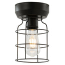 シーリングライト 1灯 マリンライト シーリングライト LED おしゃれ 照明器具 天井照明 ガラス マリンランプ レトロ 北欧 スチール 口金 e26 2畳 3畳 トイレ 寝室 玄関 noji ノジー ぼん家具