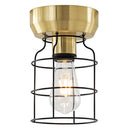 シーリングライト 1灯 マリンライト シーリングライト LED おしゃれ 照明器具 天井照明 ガラス マリンランプ レトロ 北欧 スチール 口金 e26 2畳 3畳 トイレ 寝室 玄関 noji ノジー ぼん家具