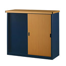 木目物置〔大〕 屋外収納庫 スチール物置 木目 大型 屋外 物置 おしゃれ スチール 棚 大容量 鍵付き 倉庫 庭 ベランダ 防錆 防水 引き戸 スライド DIY 収納 縦型 横型 ぼん家具