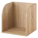 キューブボックス収納〔幅35cm・深型〕 キューブボックス 収納棚 収納ボックス 本棚 木製 おしゃれ 扉付き オープンラック 収納 引き出し スリム フラップ扉 ガラス 漫画 cd dvd ぼん家具