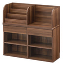 2WAY収納ラック 2way 絵本ラック おもちゃ箱 絵本棚 子ども おしゃれ コンパクト ランドセルラック 本棚 ランドセル 収納 ラック 木製 おもちゃラック キッズルーム ぼん家具