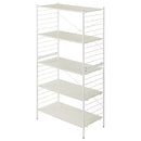 ユニットラック〔5段ラック本体〕 オープンシェルフ 5段 可動棚 オープンラック 木製 ラック 本棚 A4 大容量 ハイタイプ ユニットラック 本体 幅80 奥行40 高さ165 リビング 収納 棚 ぼん家具