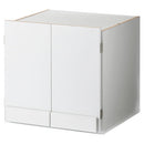 木製クローゼット〔上置〕 クローゼット 上置き 収納棚 扉 木製 収納 おしゃれ 衣類収納 衣類ラック 洋服ラック 取っ手 スリム 天井つっぱり 転倒防止 横揺れ防止 幅60 ぼん家具