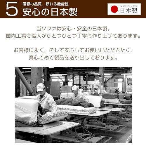 2人掛けリクライニングソファ