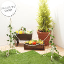 チェーンポール〔2本セット〕 チェーンスタンド 車止め 2本セット チェーンポール おしゃれ 駐車場 置くだけ 工事不要 diy 玄関 庭 ぼん家具