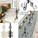 チェーンポール〔2本セット〕 チェーンスタンド 車止め 2本セット チェーンポール おしゃれ 駐車場 置くだけ 工事不要 diy 玄関 庭 ぼん家具