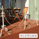 チェーンポール〔2本セット〕 チェーンスタンド 車止め 2本セット チェーンポール おしゃれ 駐車場 置くだけ 工事不要 diy 玄関 庭 ぼん家具