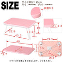 カラーミニテーブル テーブル ローテーブル ミニテーブル ミニデスク 折りたたみ 折り畳み 折畳み ロータイプ ローデスク 軽量 スリム コンパクト おしゃれ おすすめ フリーテーブル ぼん家具