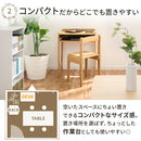 高さ調節付き天然木デスク＆チェア 学習机 勉強机 椅子セット 天然木 デスク 机 おしゃれ 60cm幅 奥行40 高さ調節 ローデスク ハイデスク 子供机 椅子 コンパクト リビング キッズデスク ぼん家具