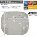 デニム風こたつ布団セット〔80×120cm用〕 こたつ布団 掛敷 長方形 セット 洗える こたつ掛布団 敷布団 薄手 マイクロファイバー 省スペース おしゃれ FRUTO