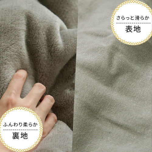 デニム風こたつ布団セット〔円形用〕