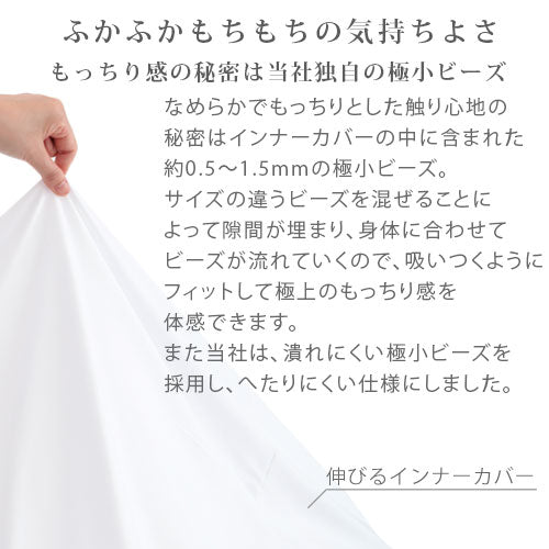 ビーズクッションソファ〔Lサイズ〕