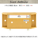 [ 幅80cm ] 木製テレビ台 tvボード テレビ台 モニター台 ローボード 32インチ キャスター おしゃれ 扉付き コーナー 幅80 木製 ガラス扉 壁寄せ 角置き ぼん家具