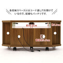 [ 幅80cm ] 木製テレビ台 tvボード テレビ台 モニター台 ローボード 32インチ キャスター おしゃれ 扉付き コーナー 幅80 木製 ガラス扉 壁寄せ 角置き ぼん家具