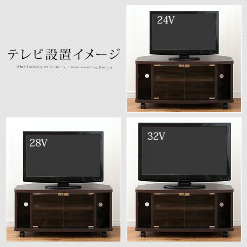 [ 幅80cm ] 木製テレビ台