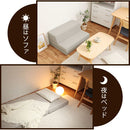 折りたたみソファベッド ソファーベッド ソファベッド マットレス 折りたたみ 一人用 おしゃれ シングル シンプル 折り畳み コンパクト ローソファ 軽量 厚さ 10cm ぼん家具