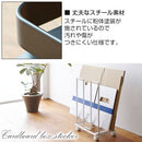 ダンボールストッカー ダンボールストッカー 隙間収納 キャスター 新聞 雑誌 段ボール収納 ダンボールタワー tower 山崎実業 山崎実業