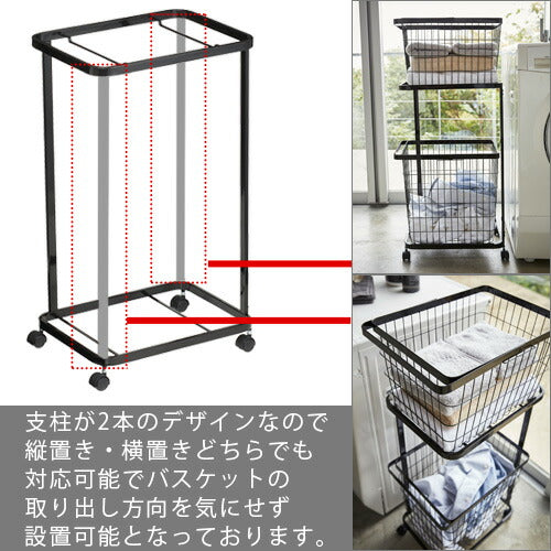 ランドリーワゴン＋バスケット