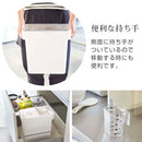 密閉袋ごと米びつ〔5kg〕 TOWER 山崎実業 米びつ 5kg 密閉 袋ごと スリム ライスストッカー システムキッチン 引き出し用 おしゃれ 山崎実業