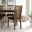 ダイニングチェア〔2脚セット〕 チェア ダイニングチェア 2脚 セット 椅子 いす 背もたれ 天然木 インテリア おしゃれ 食卓椅子 カフェチェア ぼん家具