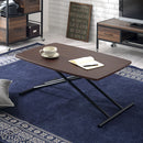 高さ調節テーブル 折りたたみテーブル 昇降式テーブル リフティングテーブル おしゃれ 机 スリム 幅85 奥行55 コンパクト 高さ調整 リビング ソファ サイド カフェ ぼん家具