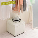 ボックススツール スツール 収納スツール 椅子 おしゃれ オットマン 収納椅子 コンパクト チェア 収納ボックス 正方形 スタッキング 玄関 リビング ぼん家具