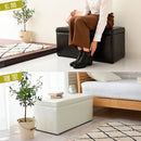 トランクベンチ スツール 収納 おしゃれ 椅子 折り畳み オットマン 収納スツールボックス 収納椅子 椅子 収納ベンチ 座れる収納ボックス 玄関椅子 チェア ベンチ 北欧 幅770 ぼん家具