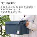折り畳み収納ボックス〔Mサイズ〕 収納ボックス 収納ケース 布 折りたたみ ふた付き ボックス 衣類収納 コンパクト 小物 蓋つき 衣類ケース おしゃれ おもちゃ箱 収納袋 収納 押し入れ 本 Mサイズ ぼん家具
